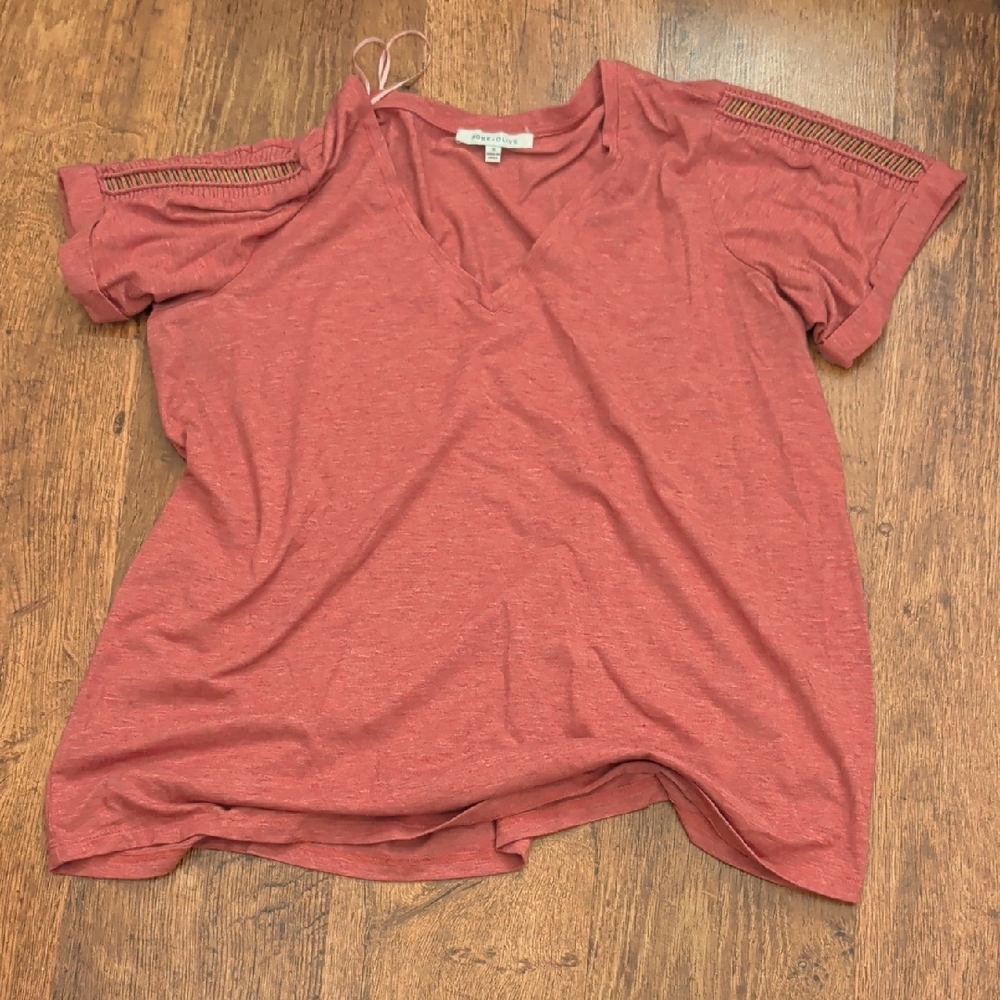 Rust Orange Shirt